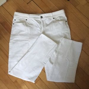 White jeans